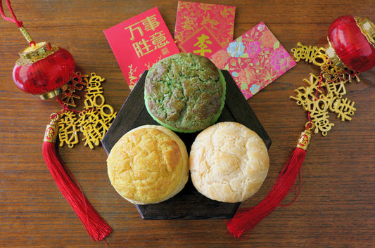 Lunar New Year Special Mix Pack (2 Pandan · 2 Custard · 2 Original) - Limited Edition